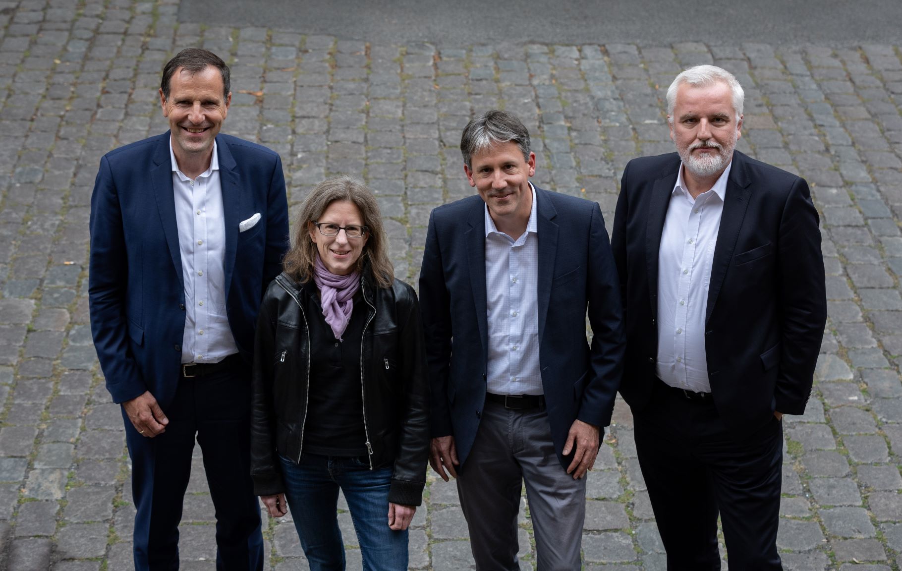BGB-Vorstand des VAUNET: Dr. Michael Müller, Kristina Freymuth, Claus Grewenig und Marco Maier (v.l.n.r.)