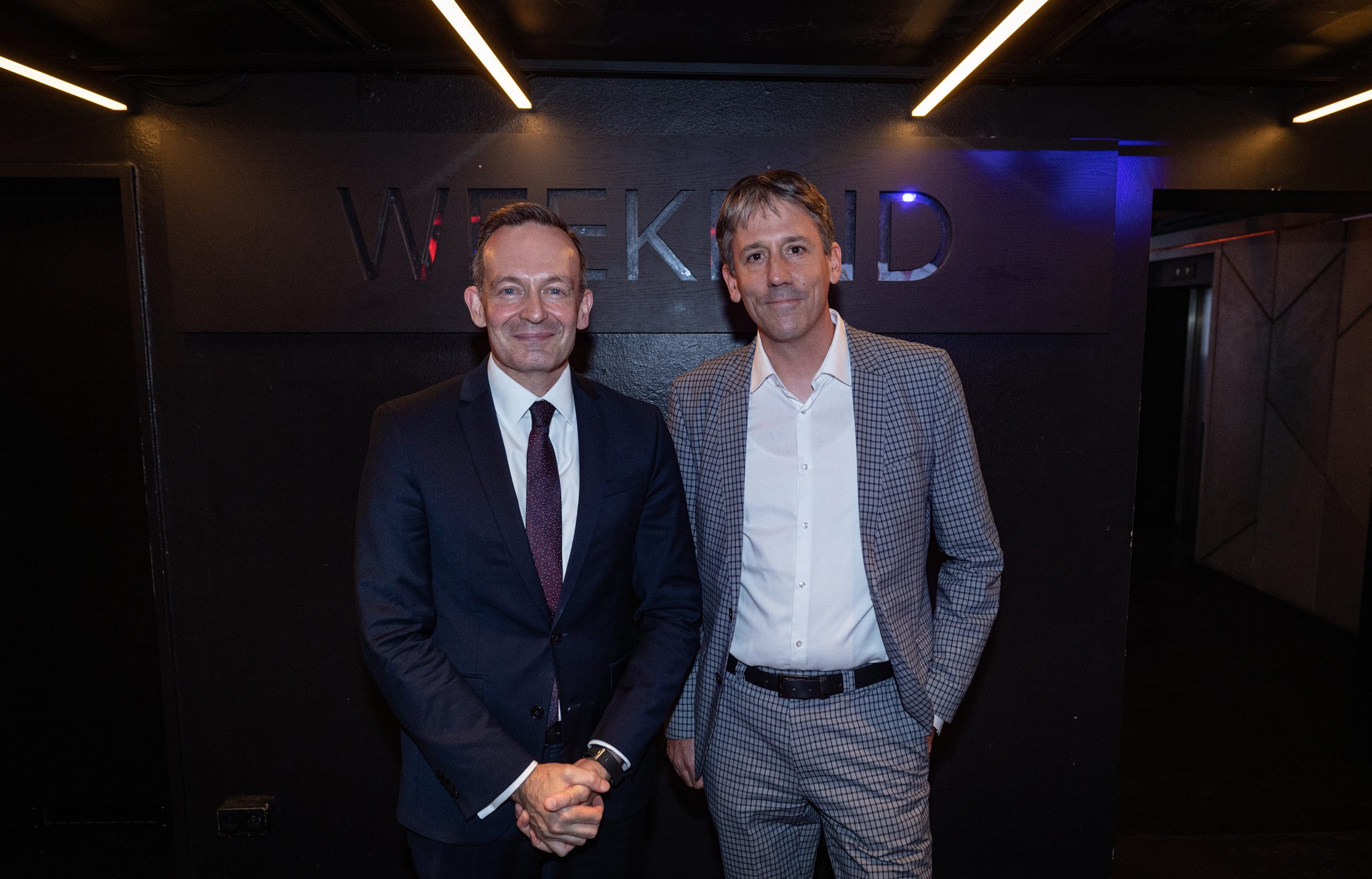 Digitalminister Dr. Volker Wissing (links) mit VAUNET-Vorstandsvorsitzender Claus Grewenig (rechts)